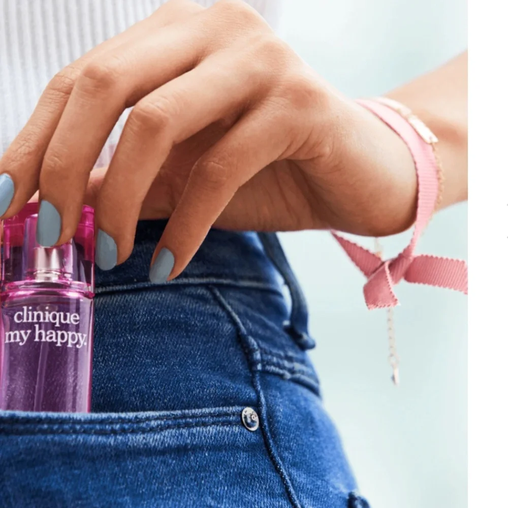 New Clinique My Happy Peony Picinic Fragrance 15 ml bottle Floral Feminine Scent - Picture 5 of 14